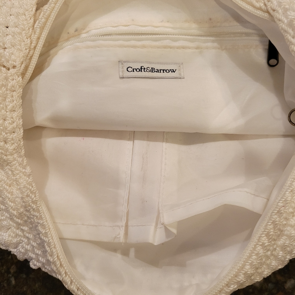 Croft and Barrow crochet bag - Picture 2 of 4